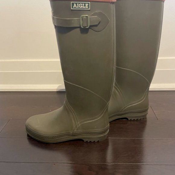 Aigle Boyfriend Rain Boots - Picture 3 of 4